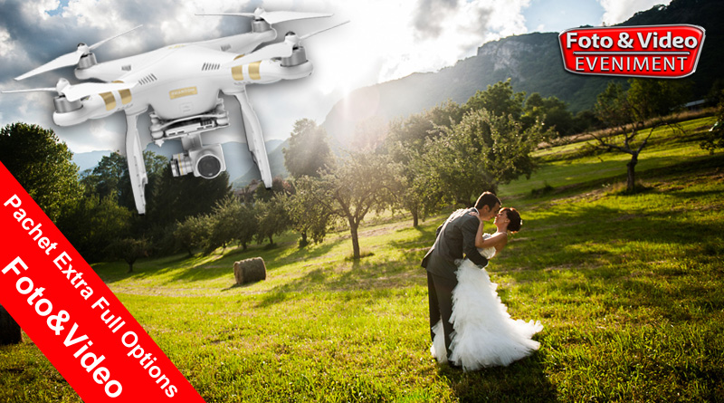 Poze Filmare Nunta cu doua Camere si Drona